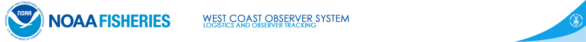 West Coast Observer Logistics